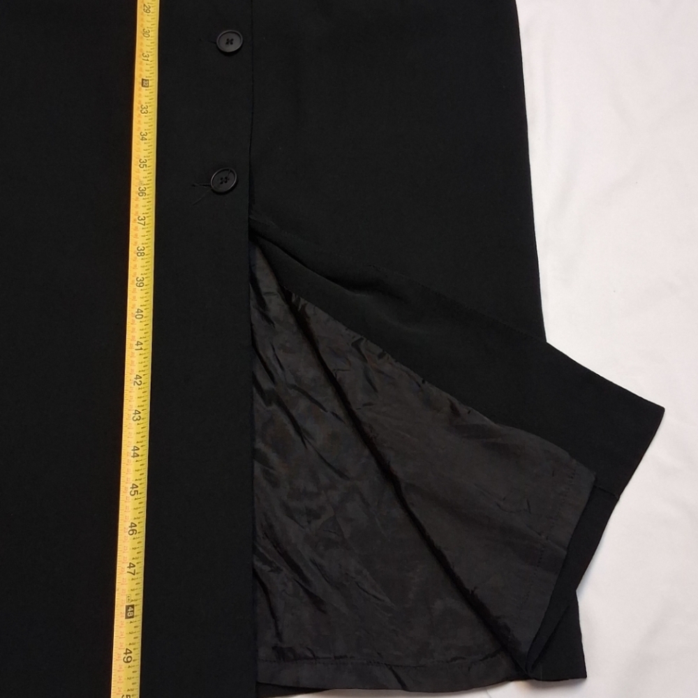Banana Republic Black Button-Down Maxi Dress Women Suze 8 - Picture 16 of 16
